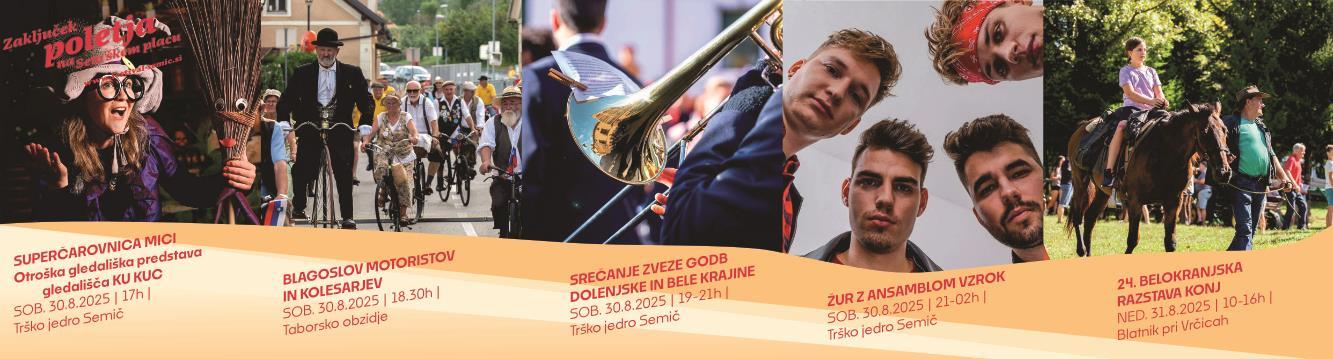 Zaključek poletja na Sem'škem placu 29. - 31. 8. 2025