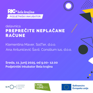 Preprečite neplačane račune, delavnica