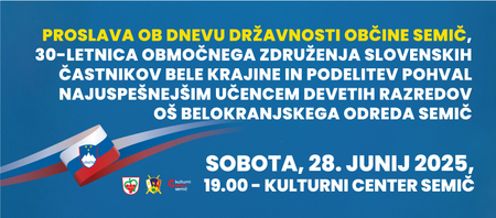 Proslava ob dnevu državnosti, 28.6.2025