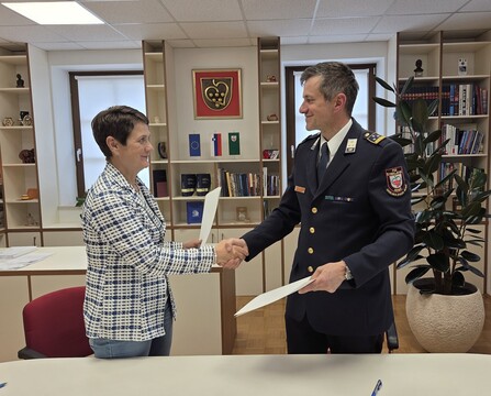 Podpis pogodbe o sofinanciranju GVC-1 za PGD Štrekljevec